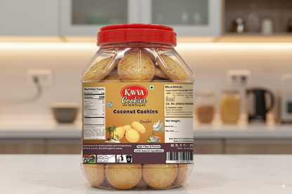 Kavya Peanut Cookies – Crunchy & Nutty Delight (800g Pet Jar Box)